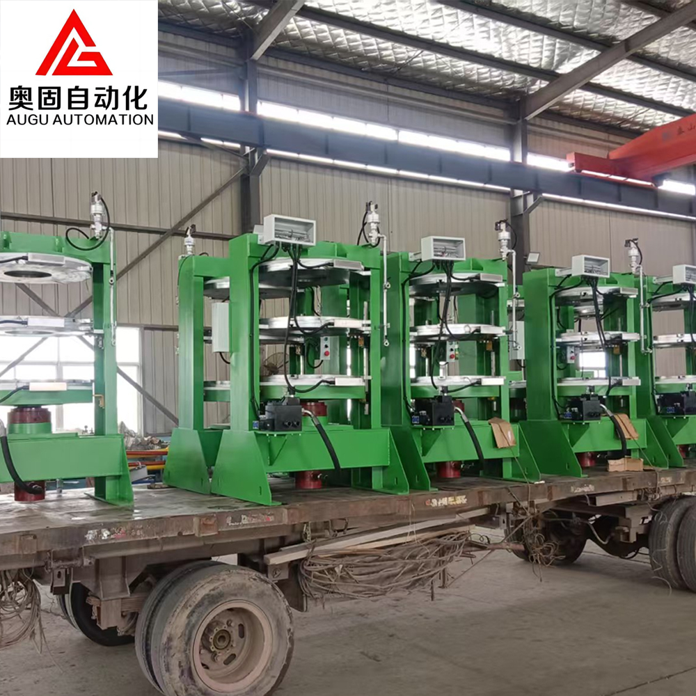 Augu Inner Tube Vulcanizer/Curing Press Dikirim, membantu pelanggan memperluas produksi!