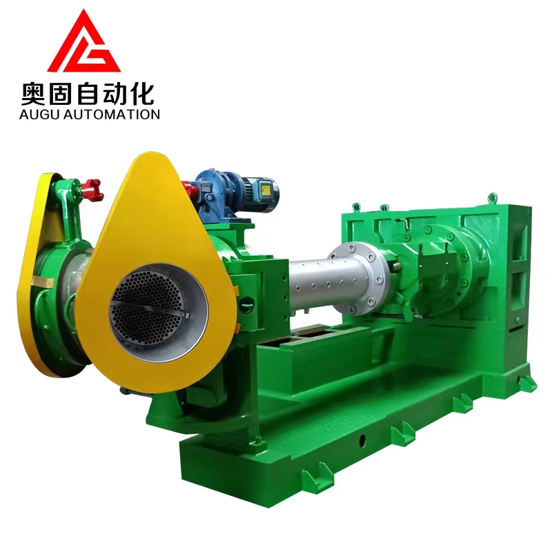 Ekstruder filter karet tabung dalam